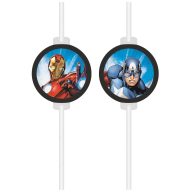 Avengers Evergreen Papierstrohhalm, 4er-Set FSC