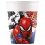 Spiderman World of Webs Papierbecher 8er Pack 200 ml FSC