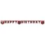 Spiderman World of Webs Happy Birthday Schild FSC 2 m