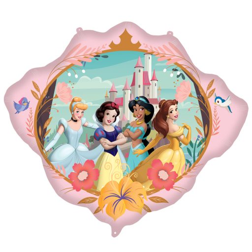 Disney Prinzessin Castle Folienballon 80x70 cm