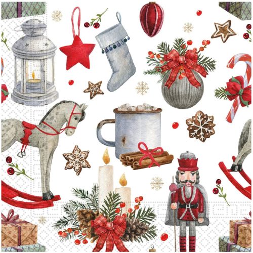 Weihnachten Decorations Servietten 20er Pack 33x33 cm
