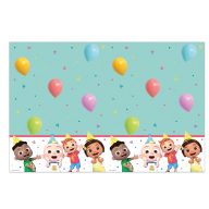 Cocomelon Birthday Kunststoff-Tischdecke 120x180 cm