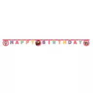   Mascha und der Bär Sweet Heart Happy Birthday Schriftzug 200 cm FSC