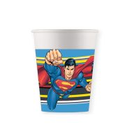 Superman Krypton Papierbecher 8 Stk 200 ml FSC