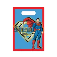 Superman Krypton Kunststoff-Geschenktüte, 6 Stück