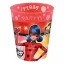 Miraculous Geschichten von Ladybug und Cat Noir Hero Mikro Premium Kunststoffbecher Set 4 Stk 250 ml