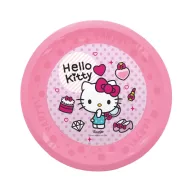   Hello Kitty Fashion Micro Premium Kunststoff-Teller Set 4 Stück, 21 cm
