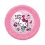 Hello Kitty Fashion Micro Premium Kunststoff-Teller Set 4 Stück, 21 cm