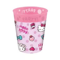   Hello Kitty Fashion Mikro-Premium-Kunststoffbecher-Set 4 Stk. 250 ml