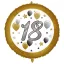 Geburtstag Milestone Happy Birthday 18 Folienballon 46 cm
