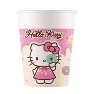 Hello Kitty Kuromi Papierbecher 8 Stk 200 ml