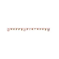 Hello Kitty Kuromi Happy Birthday Schriftzug FSC 2 m