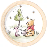   Disney Winnie Puuh Loves Nature Papierteller 8 Stück 23 cm FSC