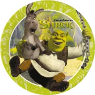 Shrek Adventure Pappteller 8er Pack 23 cm FSC