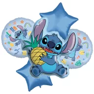Disney Lilo und Stitch Pineapple Folienballon-Set, 5 Stück