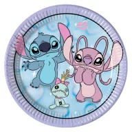   Disney Lilo und Stitch Angel Cute Papierteller 8 Stk 23 cm FSC