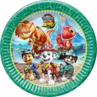 Paw Patrol Dino Movie Pappteller 8 Stk 23 cm FSC