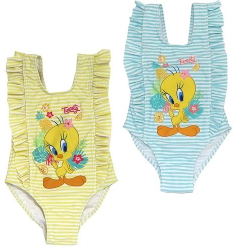 The Looney Tunes Tweety Baby-Badeanzug, Schwimmen 12-36 Monate