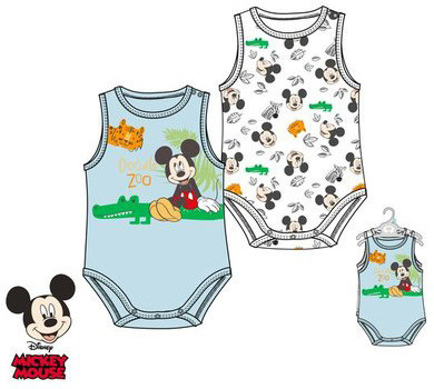 Disney Mickey Baby Body, Body 2er Set Set