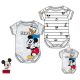 Disney Mickey  Baby-Body, Strampler 2-teiliges Set