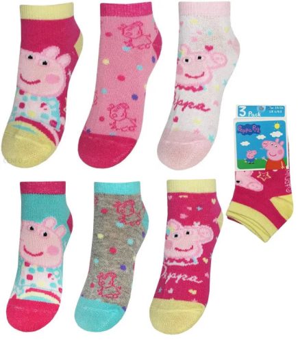 Peppa Wutz Kinder No-show Socken 23-34