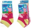 Peppa Wutz Kinder No-show Socken 23-34