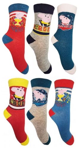 Peppa Wutz Kinder Socken 23-34