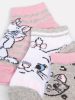 Disney Marie Kinder-Sneaker-Socken Katze 23-34