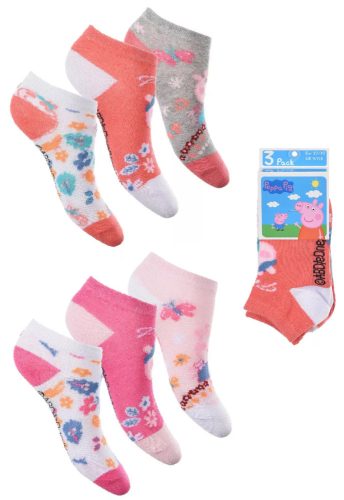 Peppa Wutz Kinder Sneakersocken 23-34