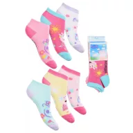 Peppa Wutz Kinder Sneakersocken 23-34