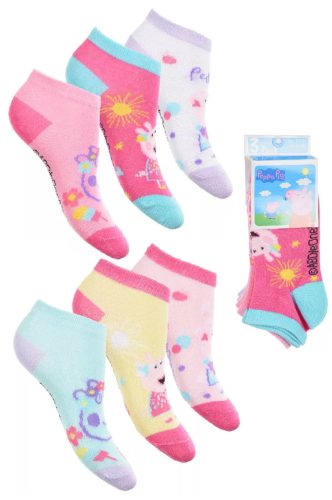 Peppa Wutz Kinder No-show Socken 23-34