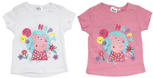 Peppa Wutz kurzes Kinder T-Shirt, Oberteil 3-6 Jahre
