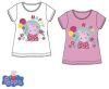 Peppa Wutz Kinder Kurzärmliges T-Shirt, Oberteil 3-6 Jahre