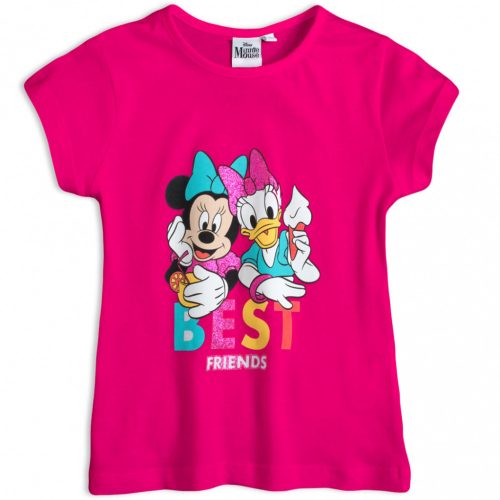 Disney Minnie Kinder Kurzärmliges T-Shirt, Oberteil 3-8 Jahre