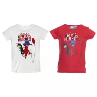   Miraculous Geschichten von Ladybug und Cat Noir Kinder Kurzes T-Shirt, Oberteil 4-8 Jahre