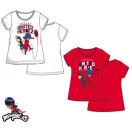 Miraculous Geschichten von Ladybug und Cat Noir Kinder Kurzes T-Shirt, Oberteil 4-8 Jahre