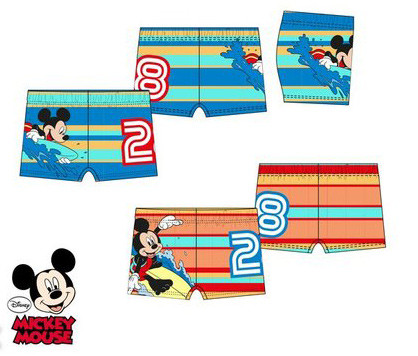 Disney Mickey Kinder Bademode, Badehose, Shorts 3-8 Jahre