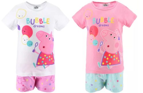 Peppa Wutz Kinder kurzer Pyjama 3-6 Jahre