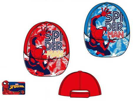 Spiderman Kinder Baseballkappe 52-54 cm