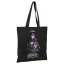 K-pop Demon Hunters Warriors Canvas Schultertasche mit Knopf, Einkaufstasche 42 cm