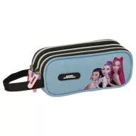   K-pop Demon Hunters Denim Dreams Federmäppchen mit 3 Fächern 21 cm