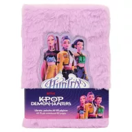 K-pop Demon Hunters Hunterx Plüsch A5 Notizbuch, Notizheft