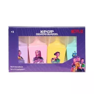 K-pop Demon Hunters Stars Mini Textmarker Set, 4-teilig