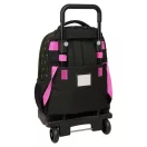 K-pop Demon Hunters Negra Premium Roll-Schultasche, Tasche 45 cm