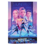 K-pop Demon Hunters Hunterx A4 kariertes Heft