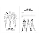 K-pop Demon Hunters Hunterx A4 kariertes Heft