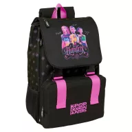   K-pop Demon Hunters Negra erweiterbarer Schulrucksack, Tasche 41 cm