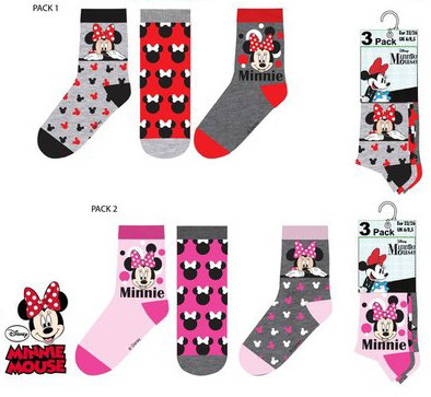 Disney Minnie Kindersocken 23-34