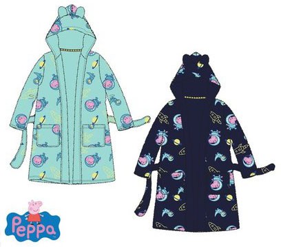 Peppa Wutz Kinderbademantel 3-6 Jahre