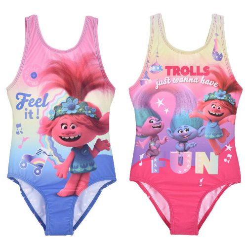 Trolls Fun Kinder Badeanzug, Bikini 4-8 Jahre